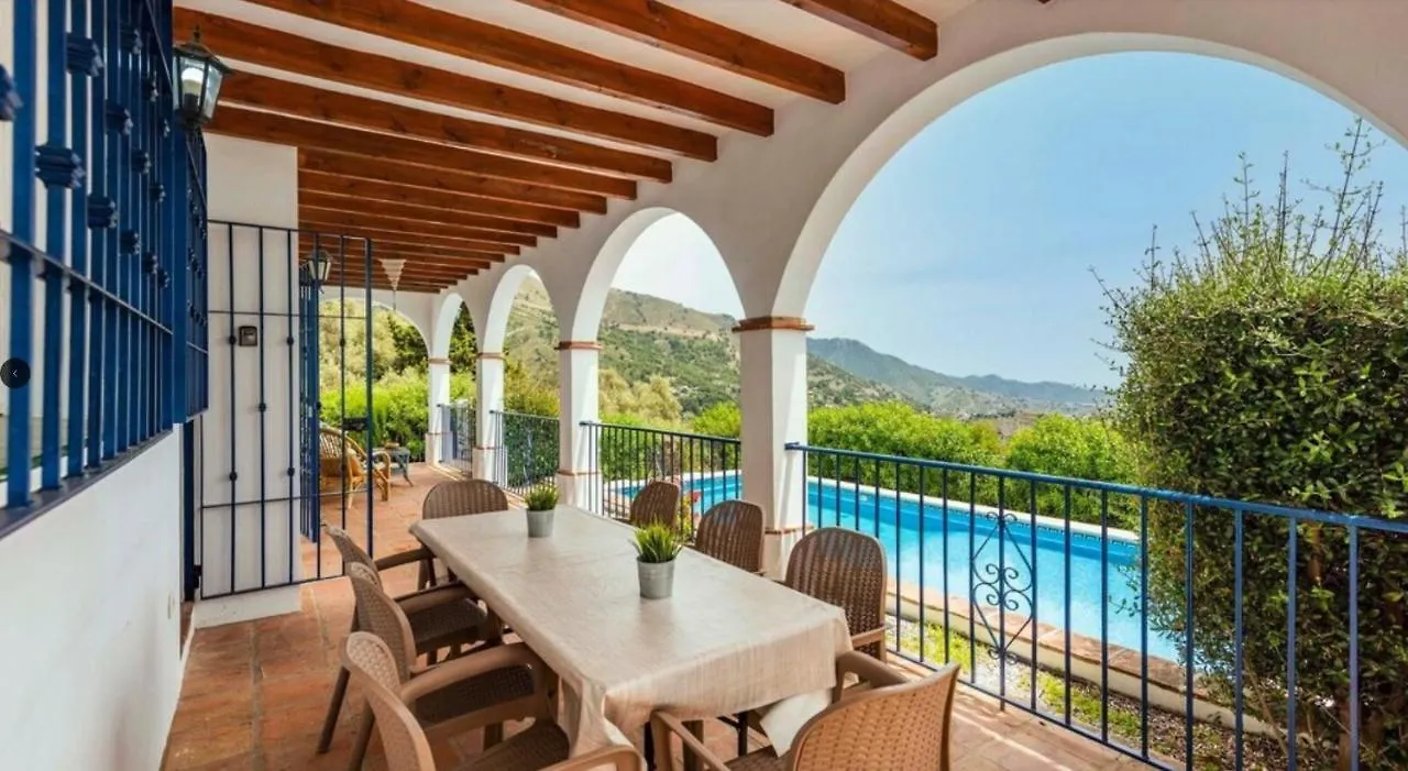 Villa Malaga Con Piscina Vallada, Barbacoa Y Hermosas Vistas By Andaraholidays