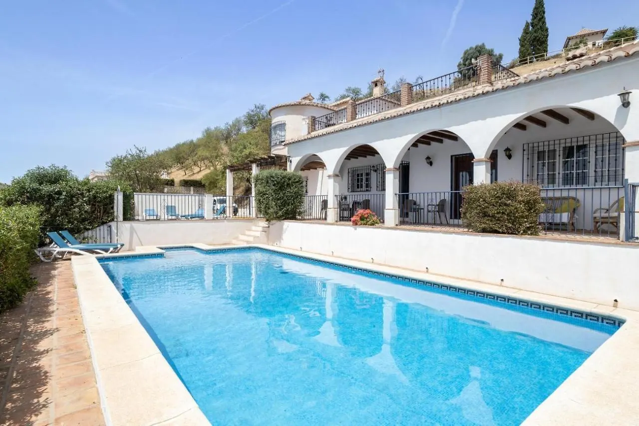 Villa Malaga Con Piscina Vallada, Barbacoa Y Hermosas Vistas By Andaraholidays