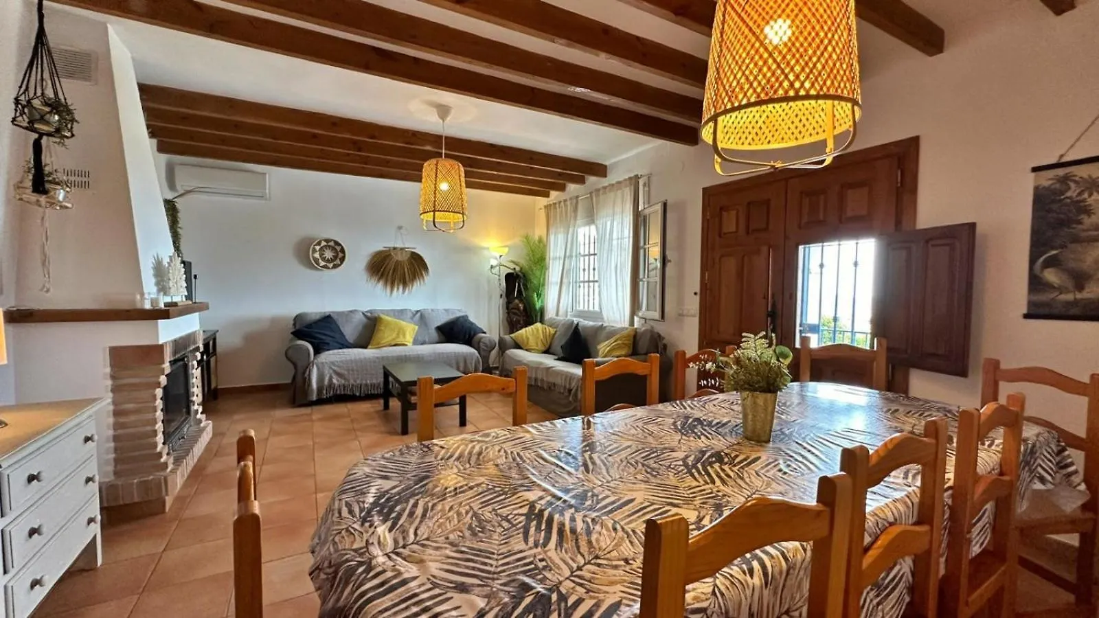 Villa Malaga Con Piscina Vallada, Barbacoa Y Hermosas Vistas By Andaraholidays