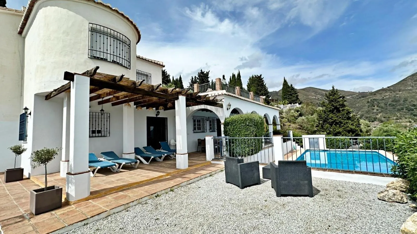 Villa Malaga Con Piscina Vallada, Barbacoa Y Hermosas Vistas By Andaraholidays