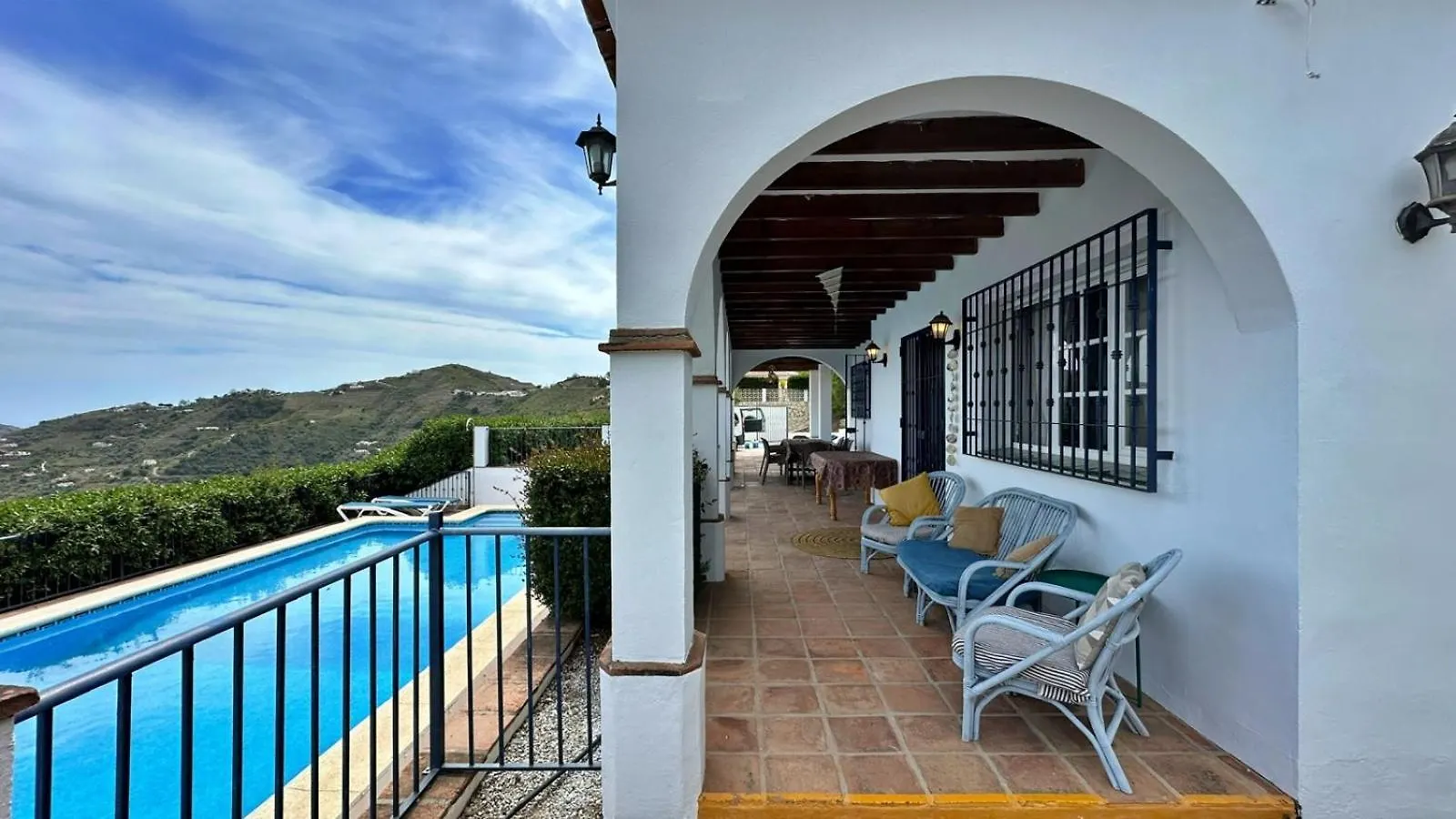 Villa Malaga Con Piscina Vallada, Barbacoa Y Hermosas Vistas By Andaraholidays