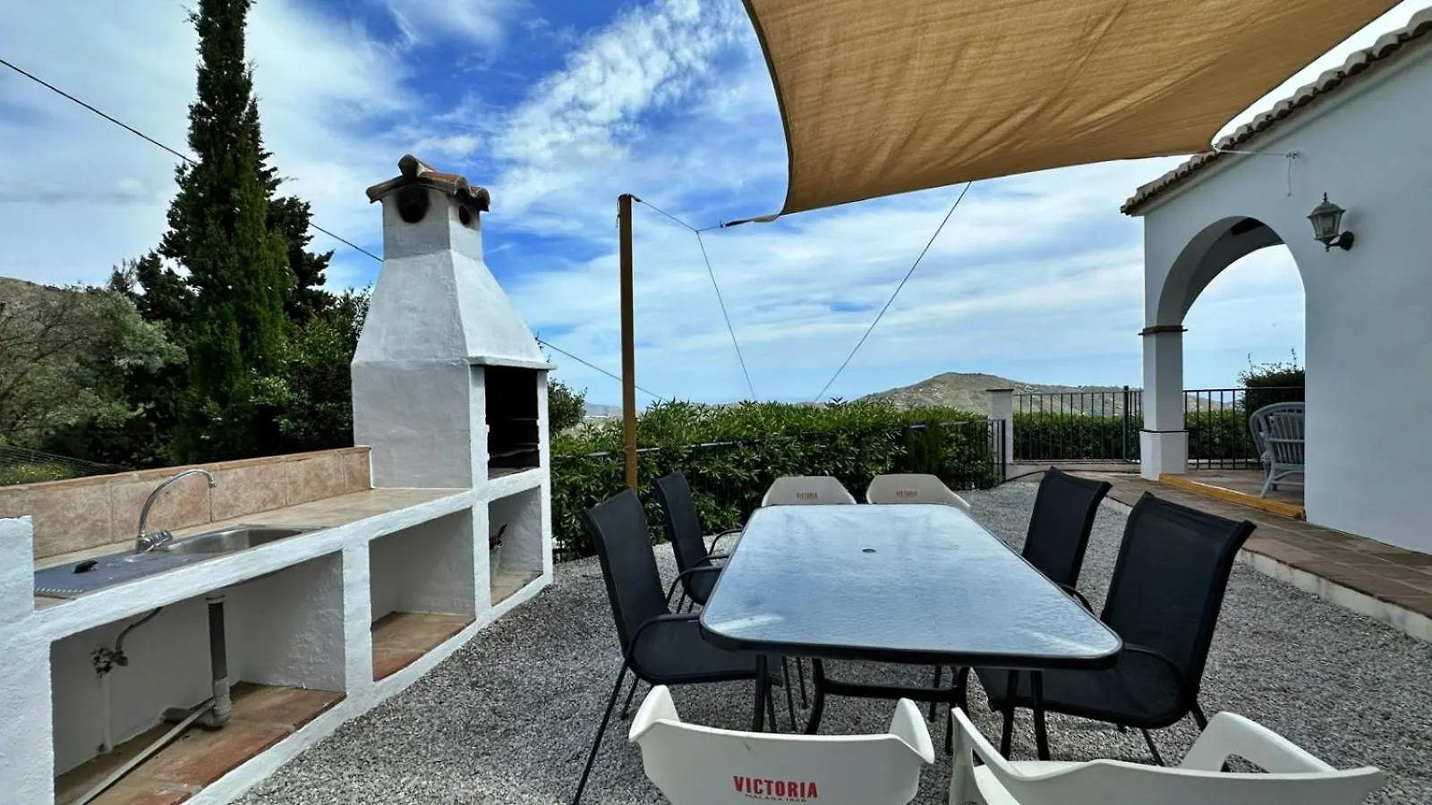 Villa Malaga Con Piscina Vallada, Barbacoa Y Hermosas Vistas By Andaraholidays
