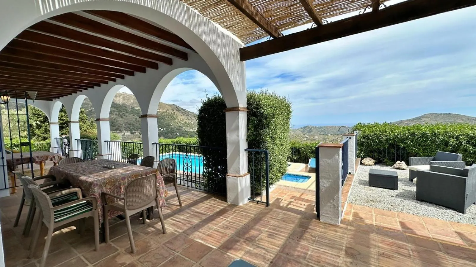 Villa Malaga Con Piscina Vallada, Barbacoa Y Hermosas Vistas By Andaraholidays