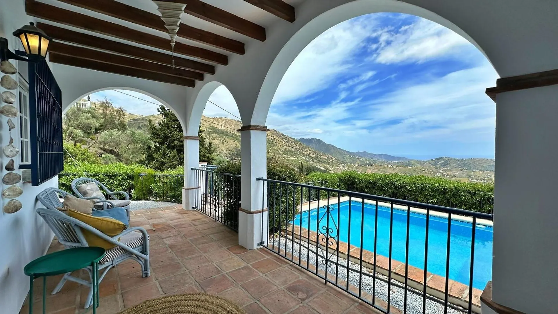 Villa Malaga Con Piscina Vallada, Barbacoa Y Hermosas Vistas By Andaraholidays